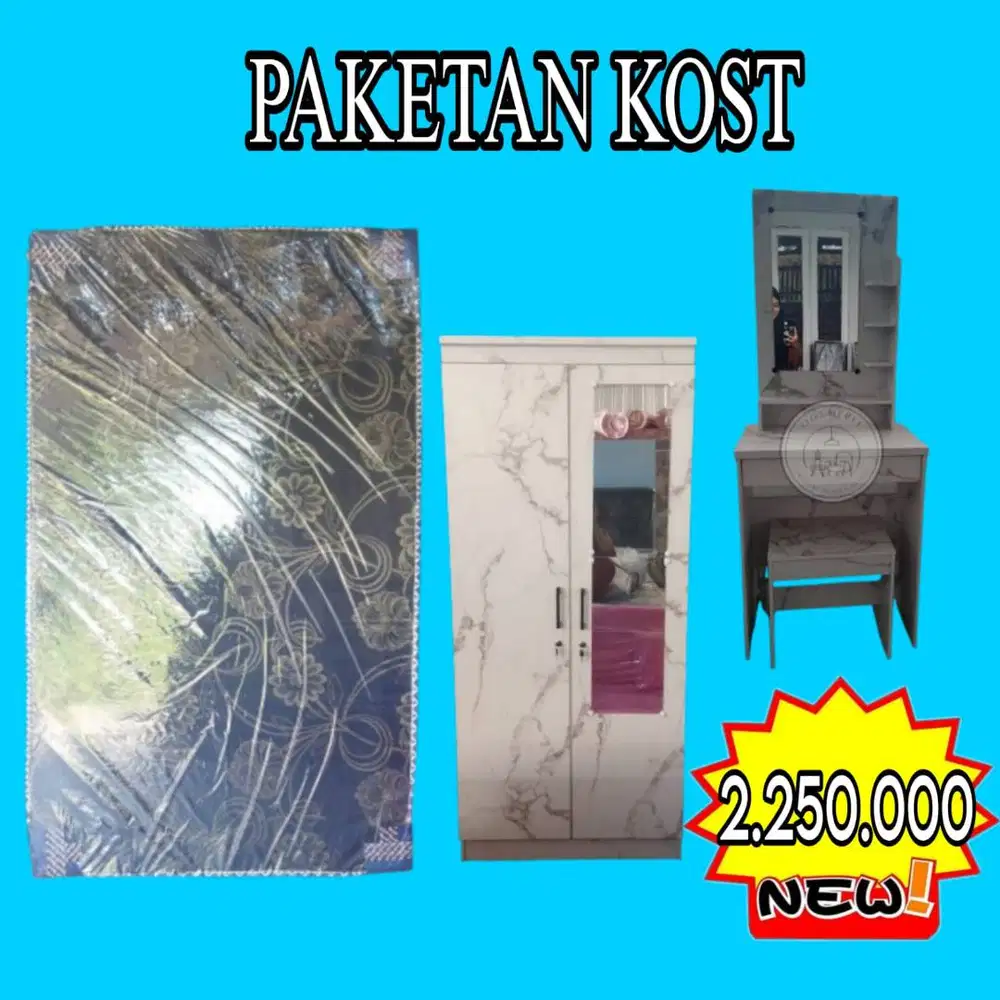 PROMO PAKET HEMAT KAMAR KOST GRATIS ANTAR