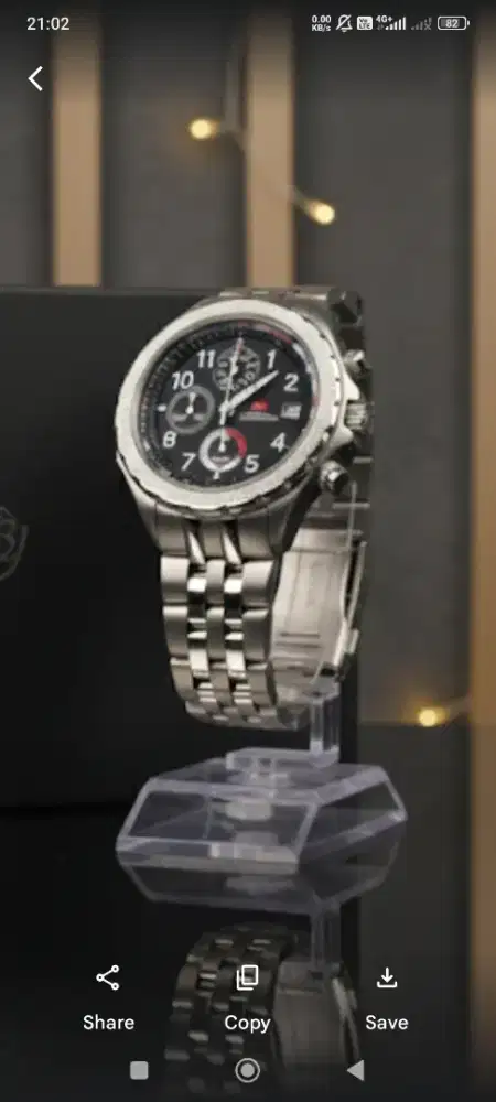 Swiss Army Chronograph 32823G Original jam tangan pria