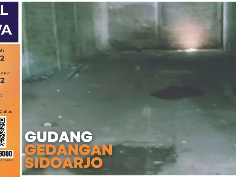 Jual / Sewa Gudang² Gedangan Sidoarjo Siap Operasional - The EdGe