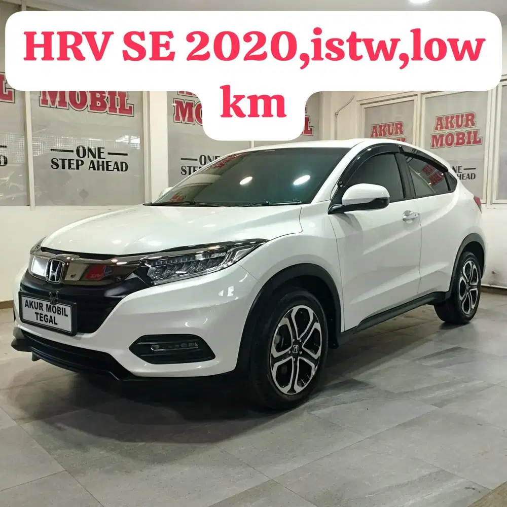 DP 25JT ! HONDA HRV SE  CVT 2020 PUTIH FUL ORI SIAP PAKAI