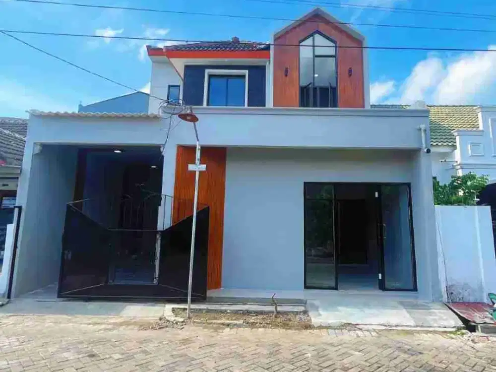 Rumah Baru 2 Lantai Lokasi Perumahan Bumi Citra Fajar Sidoarjo