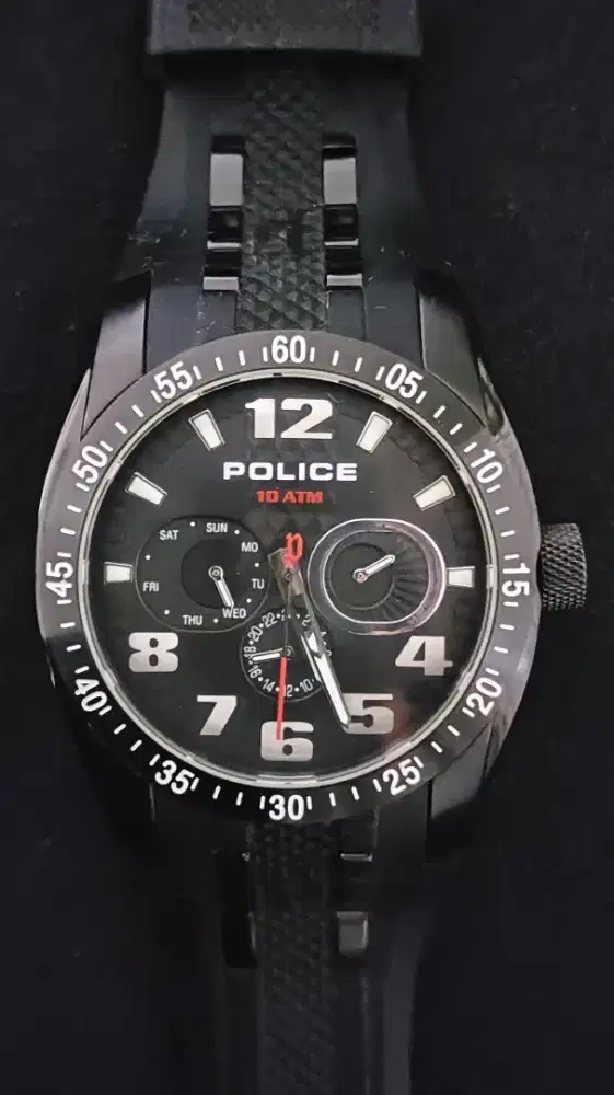 Police Time Pieces 12087J Original jam tangan pria