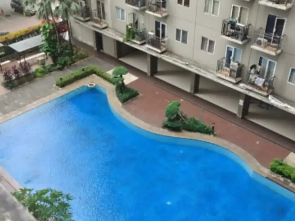 Disewakan Murah Apt Puripark View 2 BR , baru Renov.