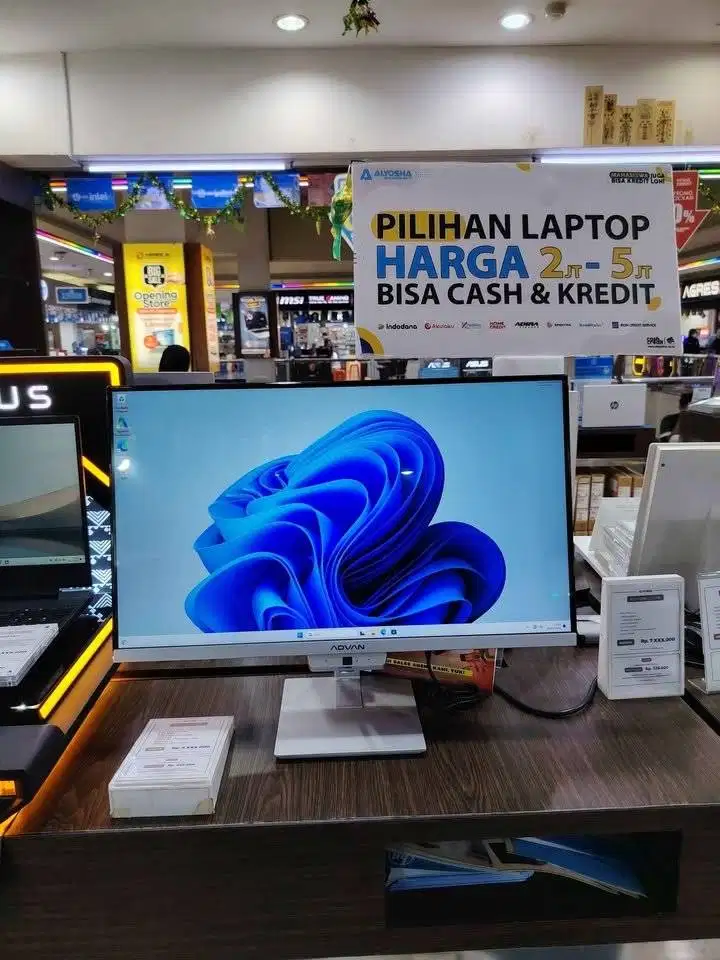 Advan All in One PC AIO OnePC Intel N100 4GB SSD 128GB