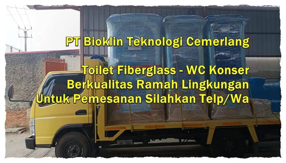 Toilet Jongkok, Toilet Fiberglass, Toilet Portable, Wc portable