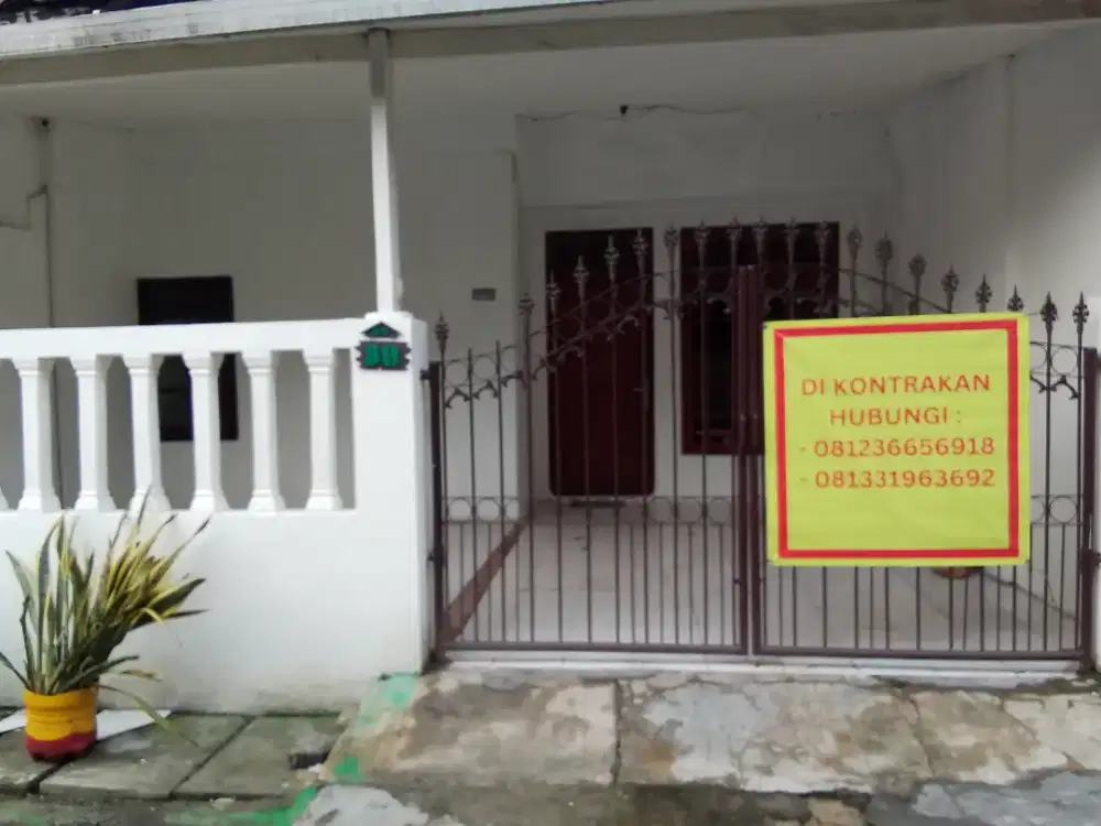 Di sewakan/di kontrakan rumah 6x14