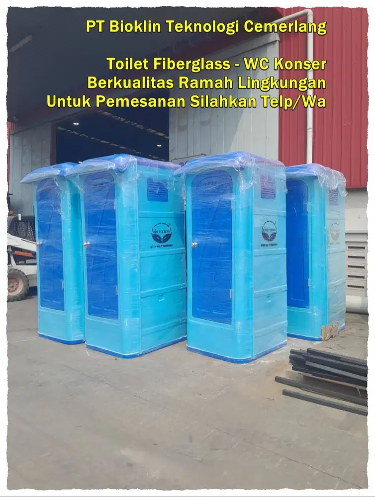 Toilet Portable, Toilet Premium, Berkualitas Tinggi