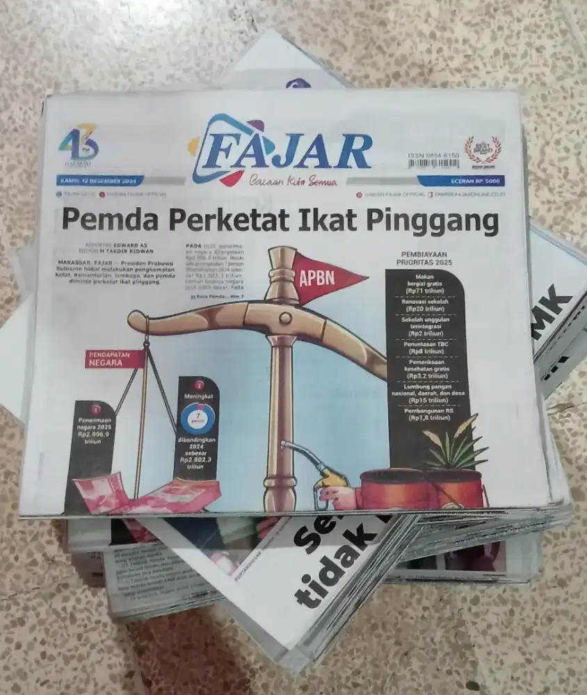 Jual Koran (Baru,Retur/Sisa Edar)