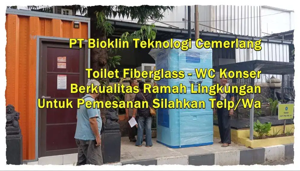 Toilet Portable, Toilet Premium, Berkualitas Tinggi