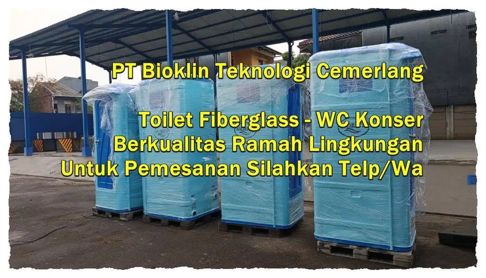 Toilet Portable, Toilet Premium, Berkualitas Tinggi