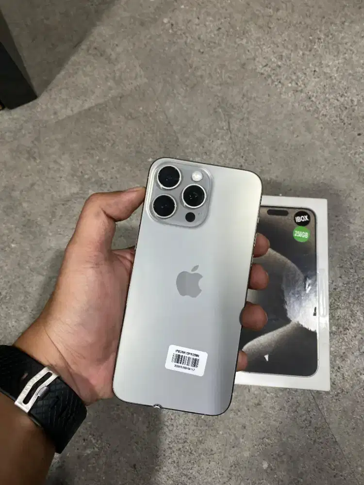 Iphone 15 Promax Natural Tittanium 256GB ex ibox