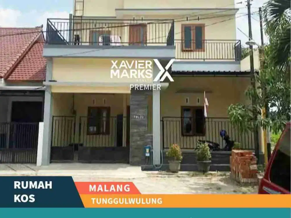 Dijual Rumah Kos Strategis 9 KT Full Furnish Di Tunggulwulung, Malang