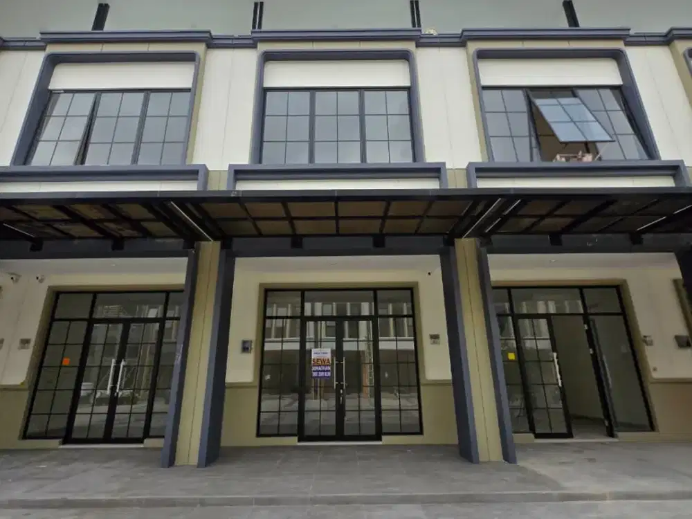 Disewakan Cepat Ruko HUDSON Tipe Alfresco Gading Serpong