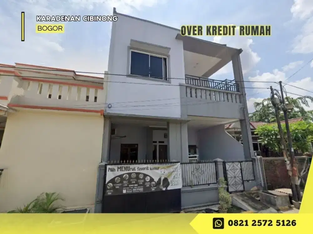 Over Kredit Rmh 2lantai 148JT di Perum Puri Nirwana 3 dkt Stasiun