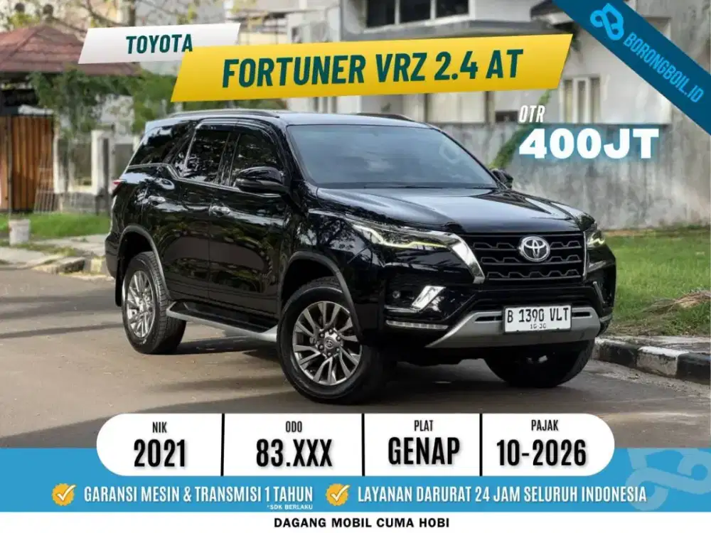 Toyota VRZ 2.4 AT 2021 Hitam - An perorangan