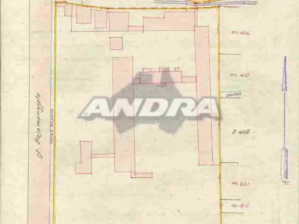 di jual tanah solo Surakarta jl Radjiman