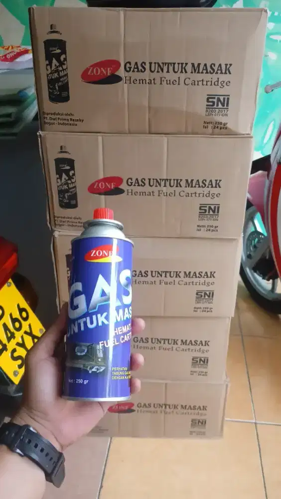 Gas portable baru / segel