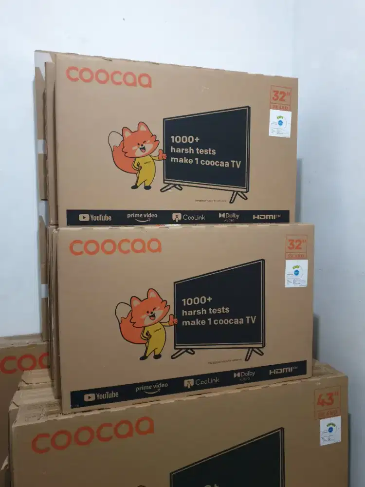 COOCAA SmartTV Digital 32 inch. 100% Gres, bisa Cod + Setting