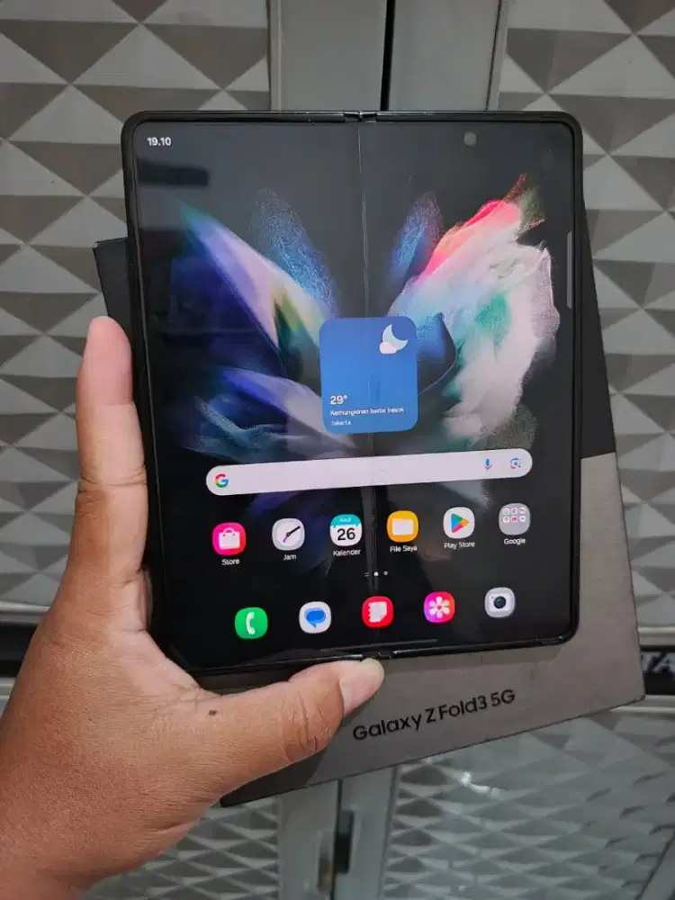Jual Cepat Samsung Z Fold 3 5G 12/256GB Resmi Sein Second Murah