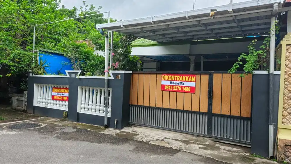 DISEWAKAN RUMAH BARU FULL RENOVASI KONDISI BARU BELUM TERPAKAI