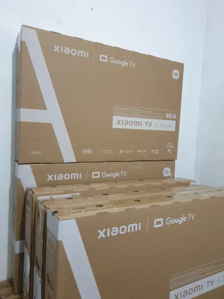XIAOMI GoogleTV ( Android ) 32 inch. 100% Gres, bisa Cod + Setting