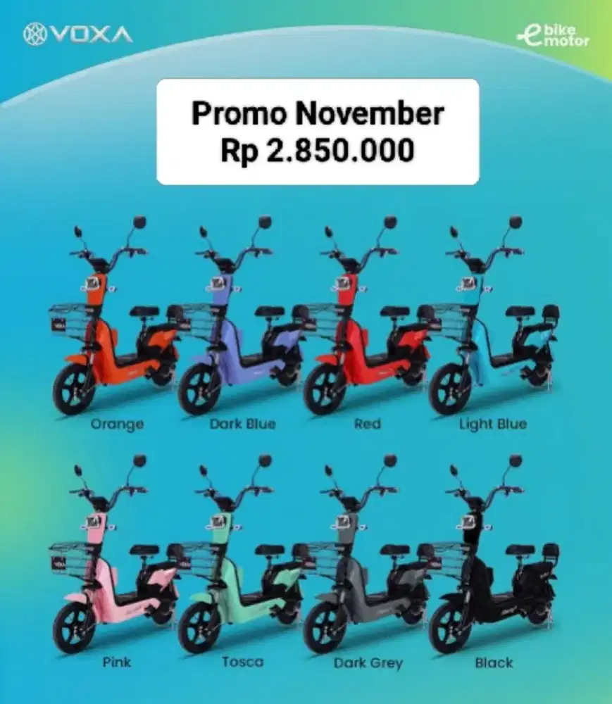 Sepeda lIstrik Baru 285 285