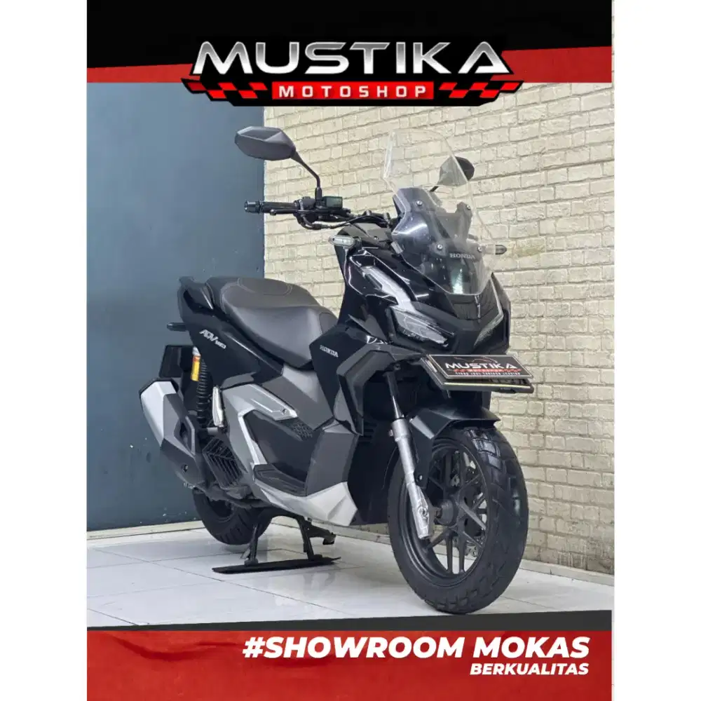 Perfect Condition!!Honda ADV 160cc 2022 Black N Asli Mulus-Mustika