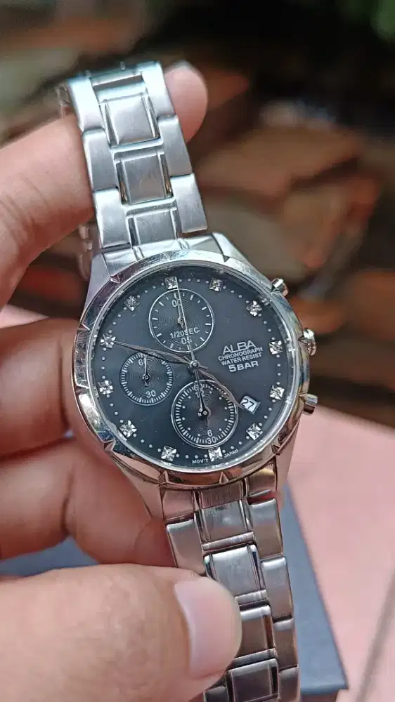 Jam Tangan Alba Chronograph