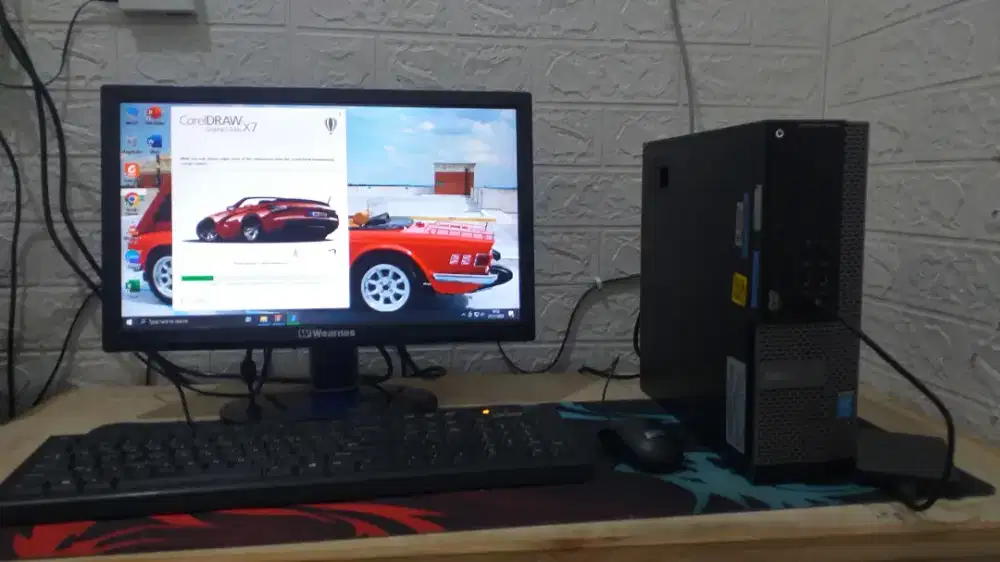 Komputer Lengkap Build Up Dell Siap Pakai