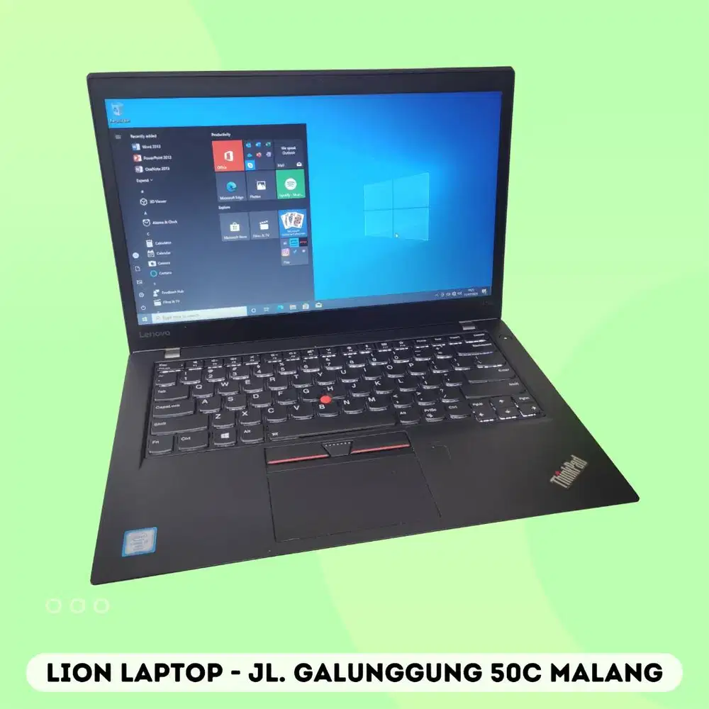 RAM 8GB SSD 256GB Core i7 SLIM Lenovo Thinkpad T470s [27|11]