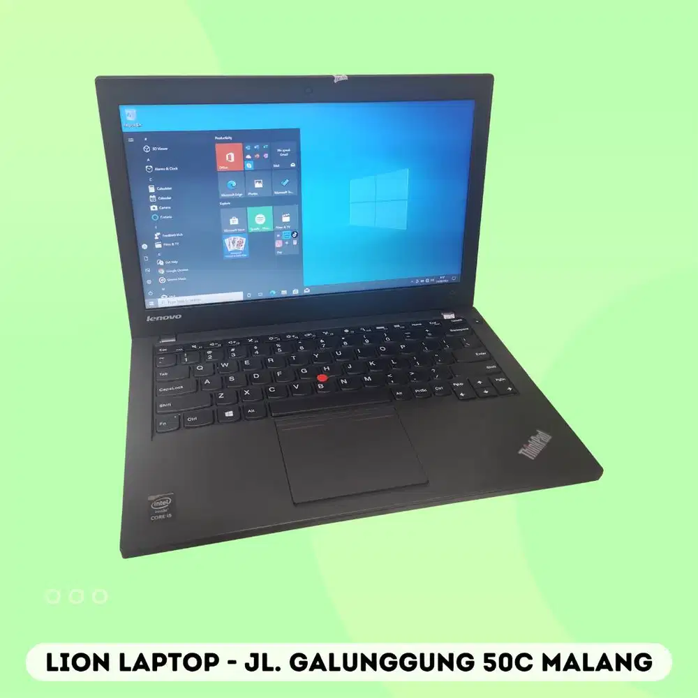 RAM 8GB SSD 256GB Core i5 Murah Lenovo Thinkpad X240 [27|11]