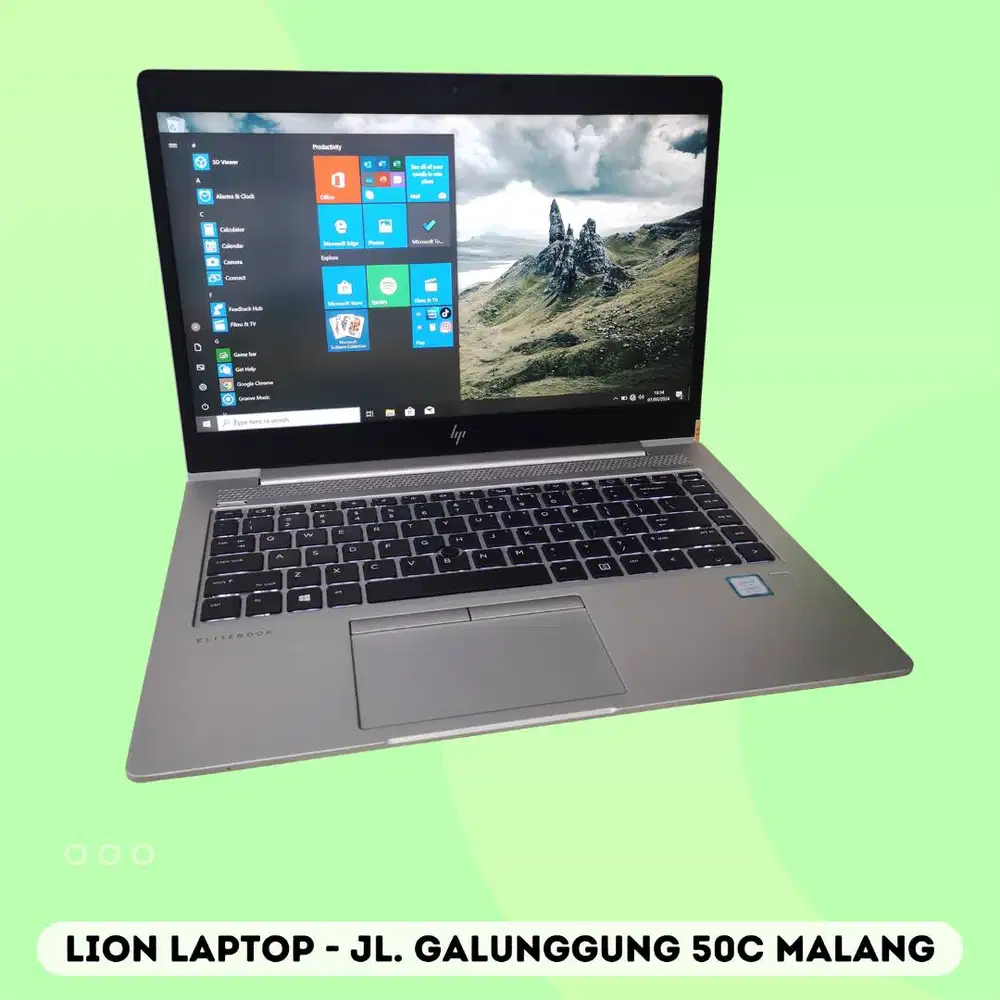 Core i5 Gen 8 RAM 8GB SSD 256GB HP Elitebook 840 G5 [27|11]