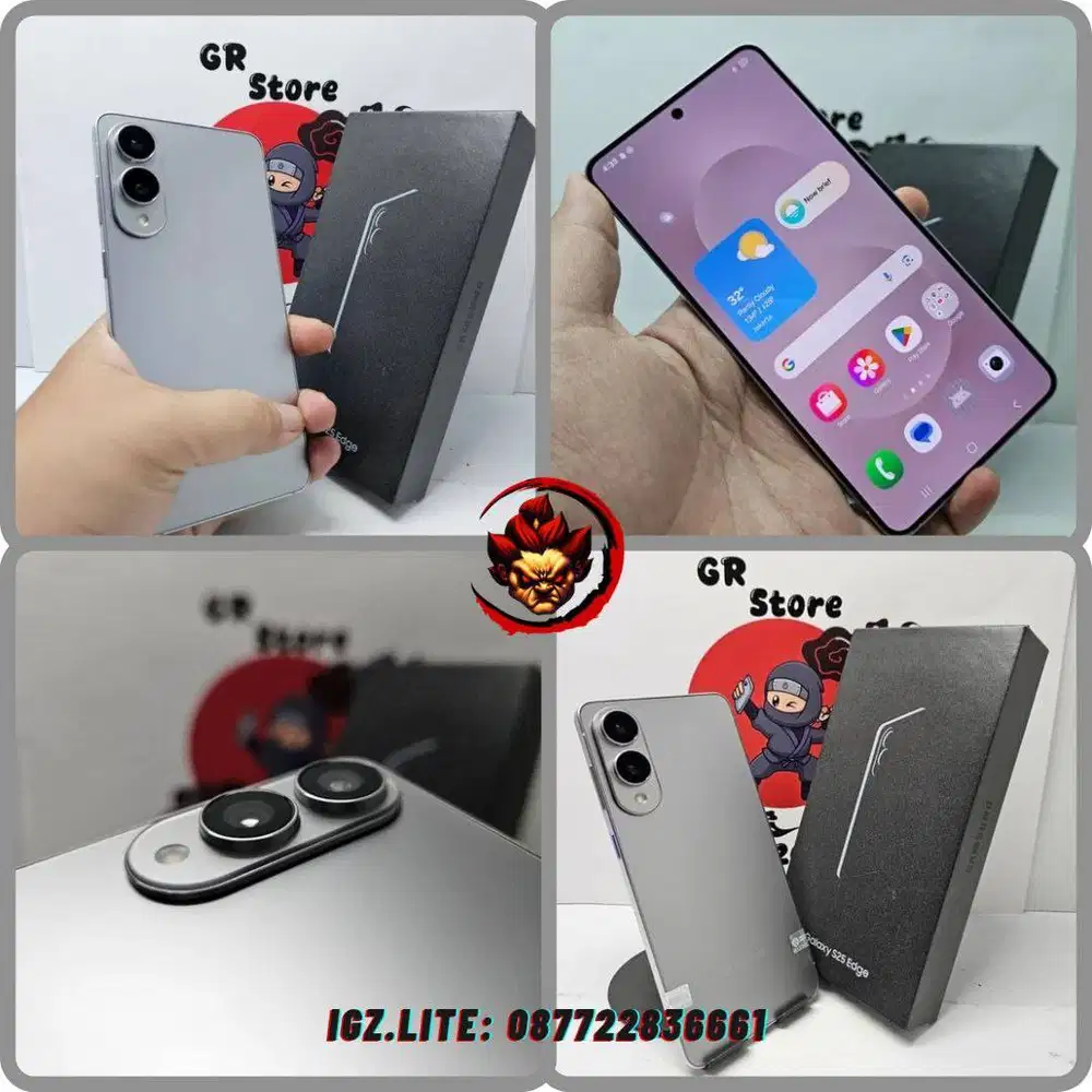 Samsung Galaxy S25 Edge Silver 12/256 Fullset