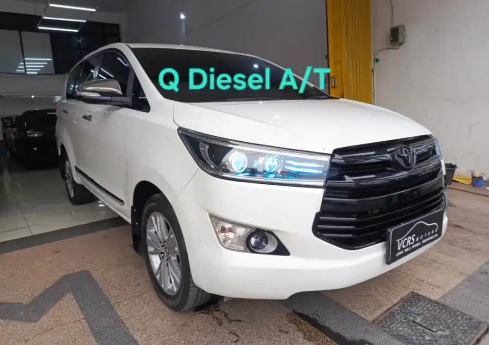 Reborn Q diesel a/t 2016 putih innova ribon solar matic venturer disel