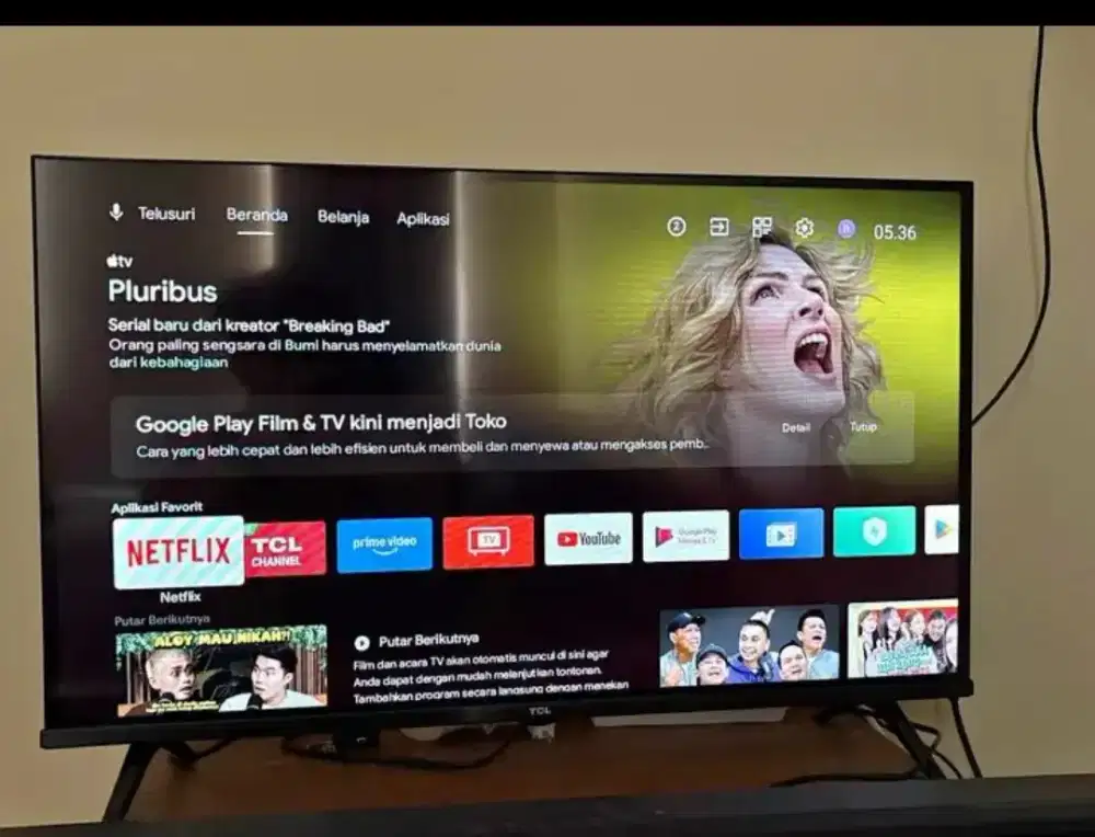 Smart tv android Murah merk tcl