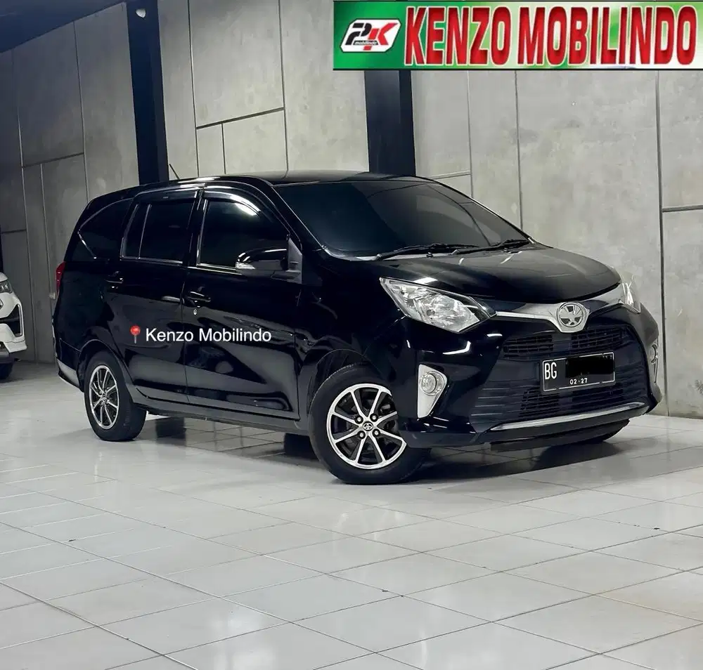 [Dp 8jt] Calya 1,2 G AT 2017/2018 hitam,tgn 1 km 80rb istimewah