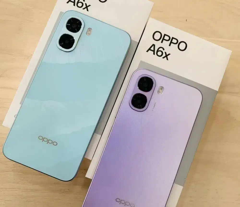 “OPPO A6x Baterai besar 6500mAh Layar 120Hz dngn kecerahan 1125 nits
