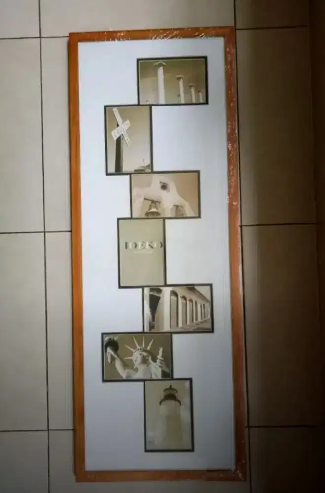 Pigura panjang kolase