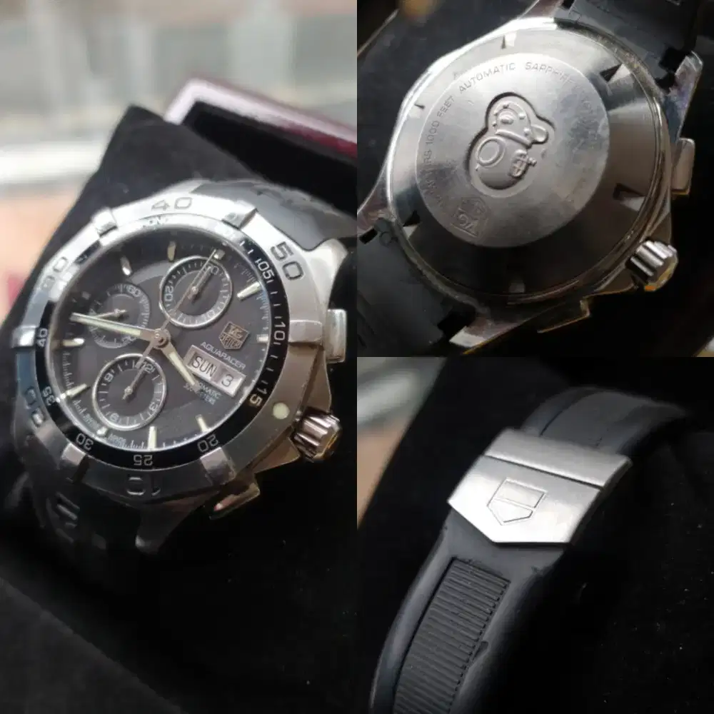 Jam Tangan Tag Heuer Aquaracer Day Date Chronograph Automatic