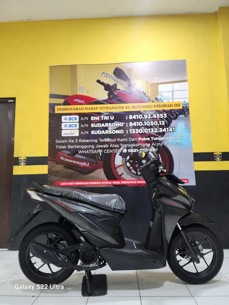 BEAT DELUXE TAHUN 2025(PUTRA TUNGGAL MOTOR)