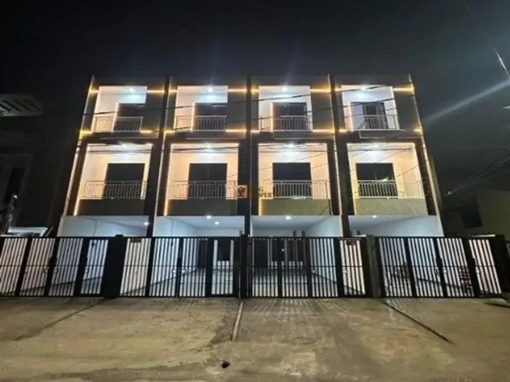 Brand New SHM! Dijual Rumah Modern 3 Lantai Tanjung Duren Lokasi Strategis Dekat Central Park Mall Citraland, Untar, Trisakti, Ukrida RS Royal Taruma