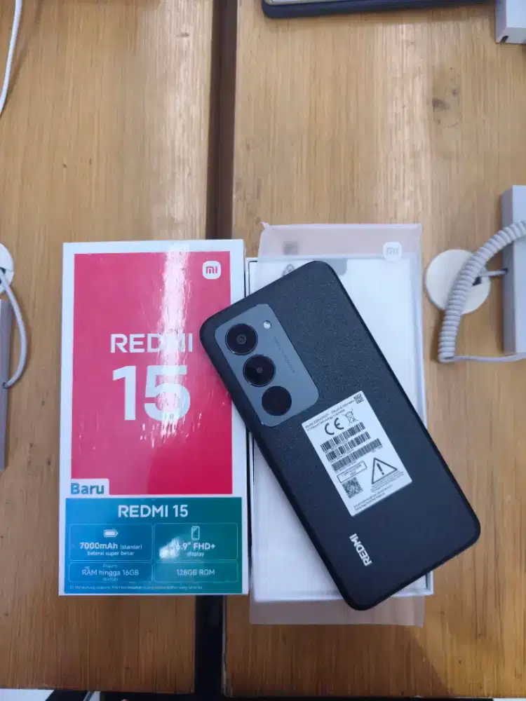 REDMI 15 8/128Gb & 8/256Gb Black, Purple & Silver