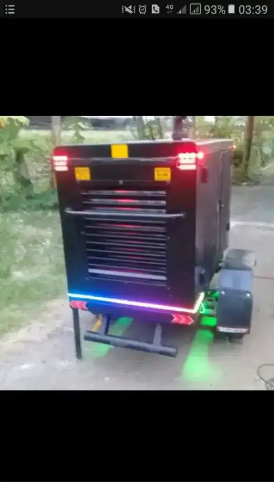 DIJUAL GENSET SILENT SOLAR 27,5kw