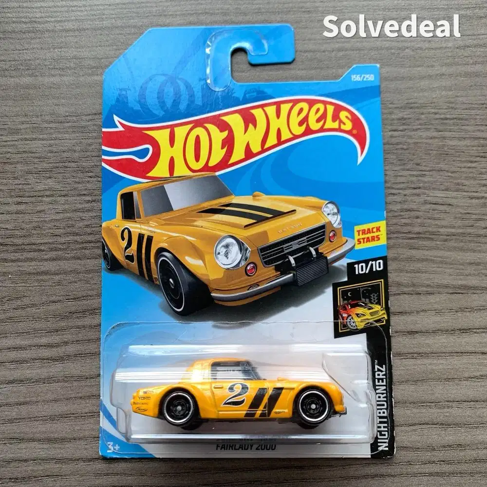 Hot Wheels Nissan Fairlady 2000 2019 Kuning – Baru