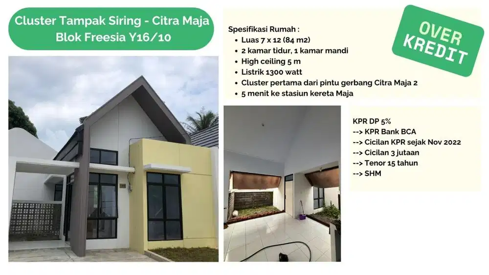 Jual murah overkredit 50jt (nego cepat)