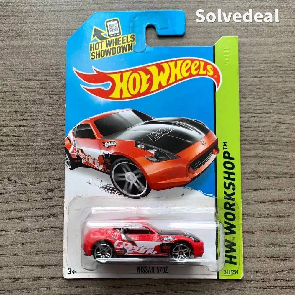 Hot Wheels Nissan 370Z 2014 Merah – Baru