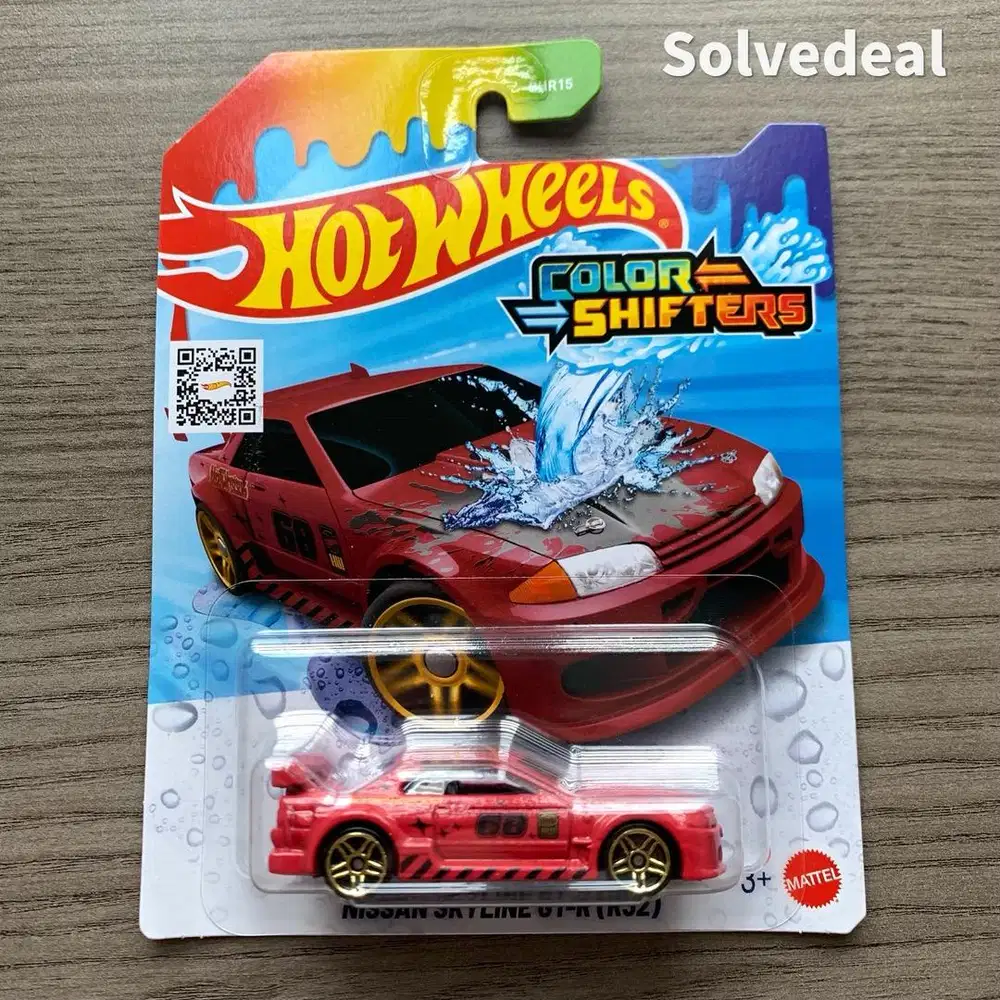 Hot Wheels Color Shifters Nissan Skyline GT-R R32 2025 Hitam Merah