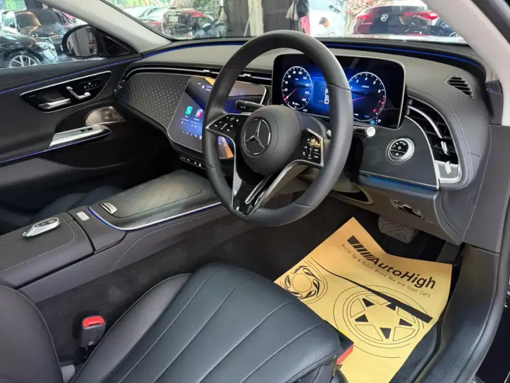 DP10% [Km4.000] E200 Exclusive 2024 Black Reg 2025 #AUTOHIGH