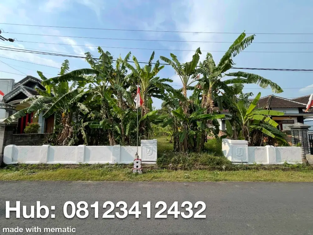 Dijual sebidang tanah pekarangan area Kandat Kediri