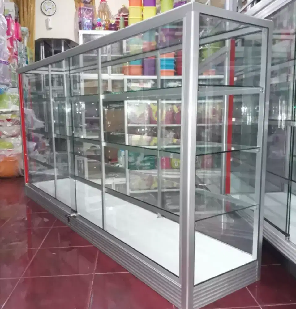 Di jual Etalase Toko/Warung 2Mx1M